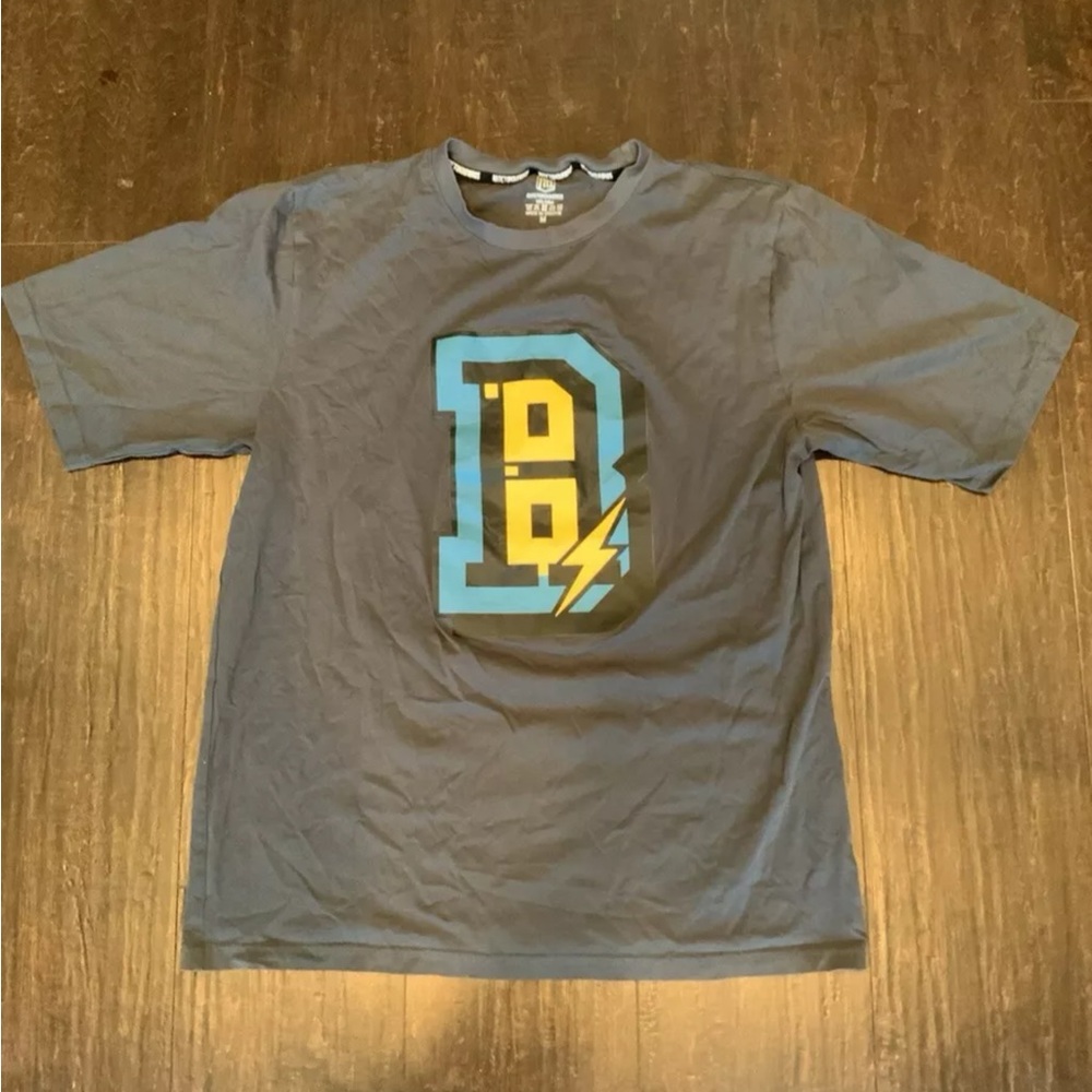 ANTETOKOUNBROS Blue Graphic Tee - Giannis Antetokounmpo Mens Medium